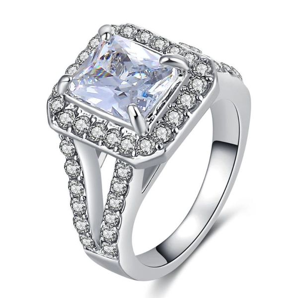 wedding rings luxury zircon engagement ring female square geometry austria crystal romantic for women party gift, Slivery;golden
wedding rings luxury zircon engagement ring female square geometry austria crystal romantic for women party gift, Slivery;golden