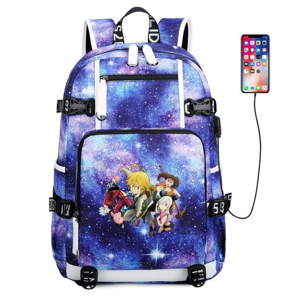 backpack the seven deadly sins school bag usb charging travel canvas shoulder teenager boys girls laptop
backpack the seven deadly sins school bag usb charging travel canvas shoulder teenager boys girls laptop