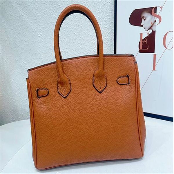 luxurys designer handbags bag platinum shoulder handbag purse layer cowhide large-capacity fashion hardware steel pendant birkin bags, Black
luxurys designer handbags bag platinum shoulder handbag purse layer cowhide large-capacity fashion hardware steel pendant birkin bags, Black