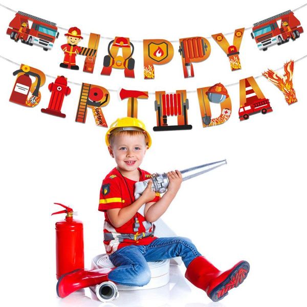 party decoration fireman theme happy birthday banner firefighter fire engine garland bunting for kids boys girl decorations
party decoration fireman theme happy birthday banner firefighter fire engine garland bunting for kids boys girl decorations