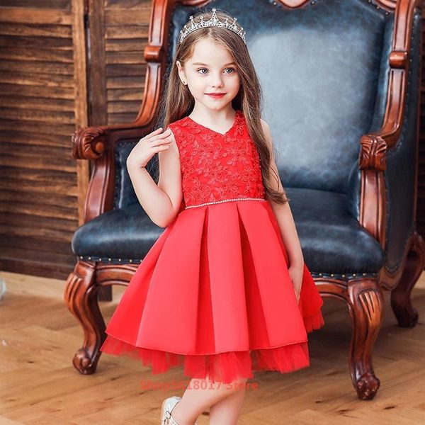 arrival kids dress for girls summer dresses party wedding christmas clothing princess flower tutu children girl's, Red;yellow
arrival kids dress for girls summer dresses party wedding christmas clothing princess flower tutu children girl's, Red;yellow