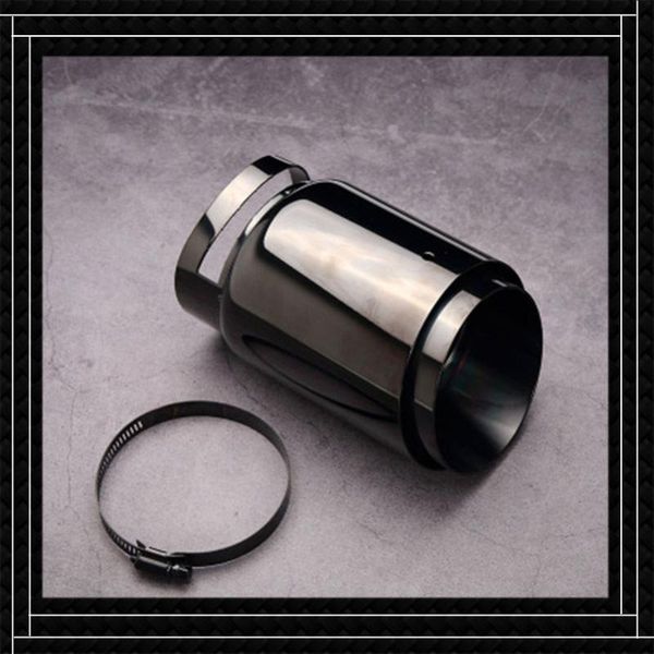 motorcycle exhaust system 1 piece length 165mm nozzles car universal large diameter titanium black stainless steel muffler tip
motorcycle exhaust system 1 piece length 165mm nozzles car universal large diameter titanium black stainless steel muffler tip
