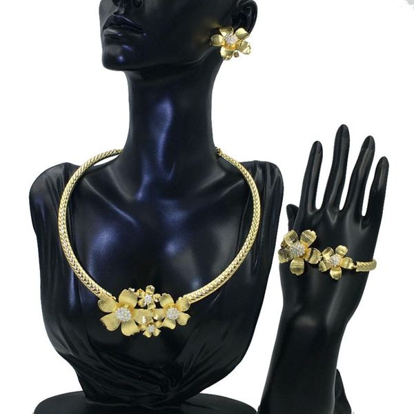earrings & necklace mejewelry fashion dubai design 24k gold plated flower wedding for bridal nigeria african jewelry set fhk12183, Silver
earrings & necklace mejewelry fashion dubai design 24k gold plated flower wedding for bridal nigeria african jewelry set fhk12183, Silver
