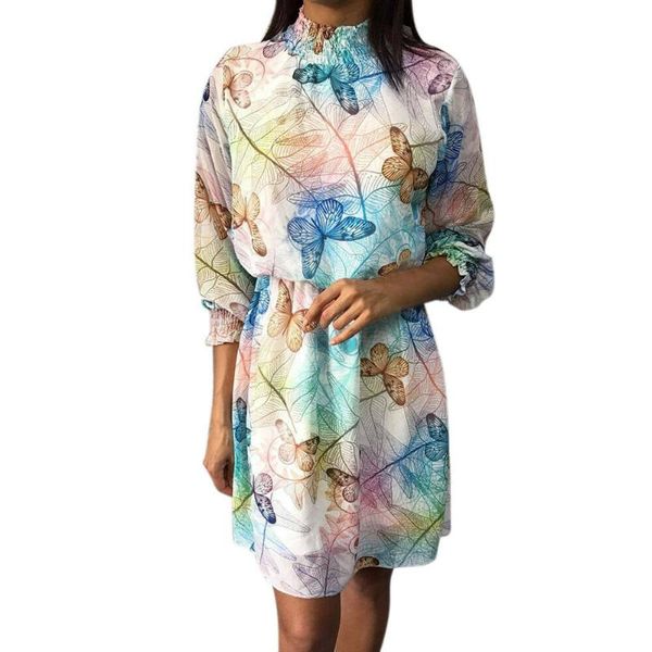elegant women summer boho butterfly print knee-length dress beach ladies casual long sleeve holiday sundress femme dresses, Black;gray
elegant women summer boho butterfly print knee-length dress beach ladies casual long sleeve holiday sundress femme dresses, Black;gray