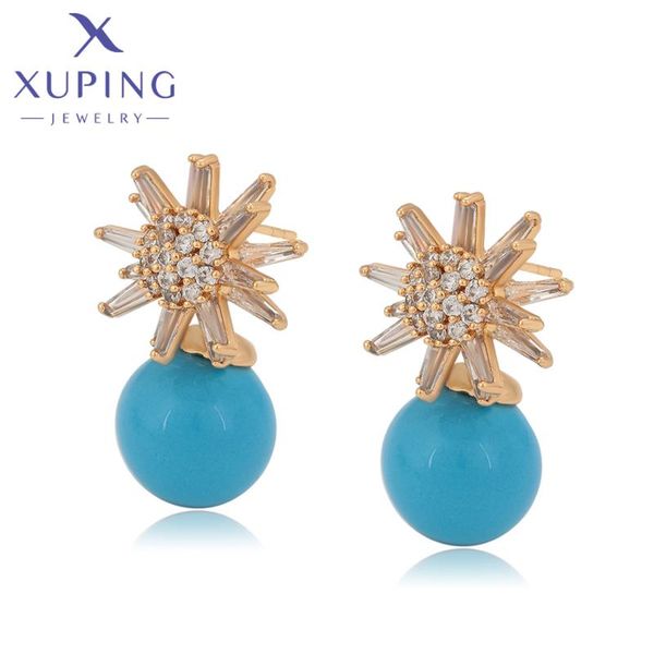 hoop & huggie xuping arrival jewelry imitation pearl gold color plated synthetic cubic zirconia charm earrings for women 20570, Golden;silver
hoop & huggie xuping arrival jewelry imitation pearl gold color plated synthetic cubic zirconia charm earrings for women 20570, Golden;silver