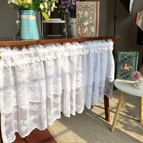 curtain & drapes 1 pcs rod pocket white lace short for kitchen cafe double layer jacquard floral sheer voile valance small window
curtain & drapes 1 pcs rod pocket white lace short for kitchen cafe double layer jacquard floral sheer voile valance small window