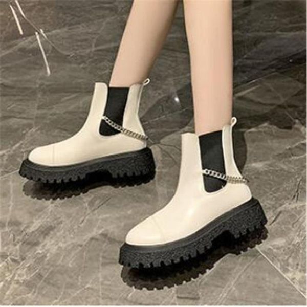 boots female ankle autumn round toe 5cm heel zip sneakers fashion leather buckle lace up platform non-slip shoes for women 35-40, Black
boots female ankle autumn round toe 5cm heel zip sneakers fashion leather buckle lace up platform non-slip shoes for women 35-40, Black