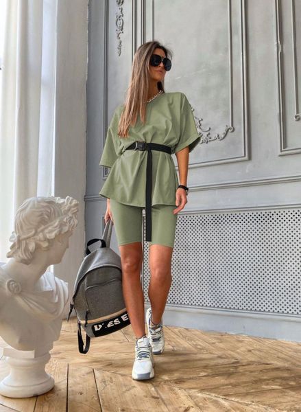 women's tracksuits two piece suit with spring and summer 2021 belt for home loose sports fashion leisure, Gray
women's tracksuits two piece suit with spring and summer 2021 belt for home loose sports fashion leisure, Gray