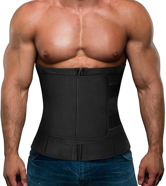 waist support men's trainer sweat band-sauna trimmer abdominal belt fitness waste body shaping corset bandage, Black;gray
waist support men's trainer sweat band-sauna trimmer abdominal belt fitness waste body shaping corset bandage, Black;gray