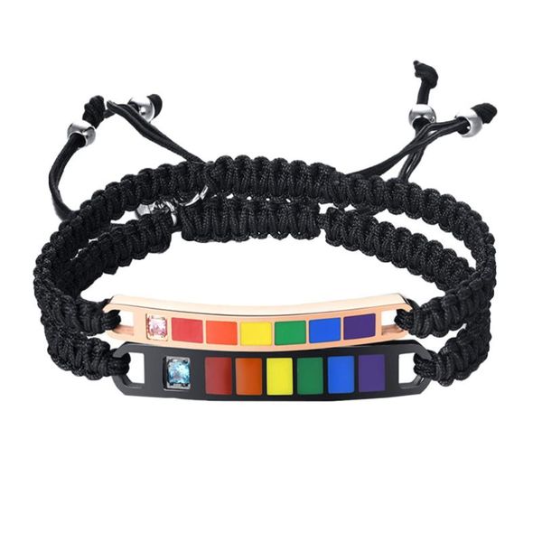 charm bracelets 1 pair nylon hand ropes adjustable lovers rainbow weaving, Golden;silver
charm bracelets 1 pair nylon hand ropes adjustable lovers rainbow weaving, Golden;silver