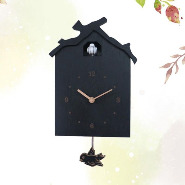 wall clocks 1pc creative cuckoo house clock wooden elegant home hanging with chime and pendulum (without battery)
wall clocks 1pc creative cuckoo house clock wooden elegant home hanging with chime and pendulum (without battery)