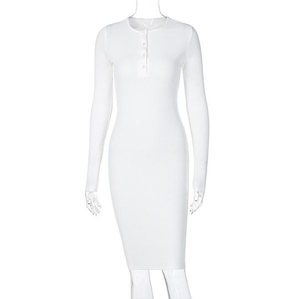 casual dresses ribbed knitted women pure midi dress solid long sleeve buttons party elegant 2021 autumn winter club, Black;gray
casual dresses ribbed knitted women pure midi dress solid long sleeve buttons party elegant 2021 autumn winter club, Black;gray