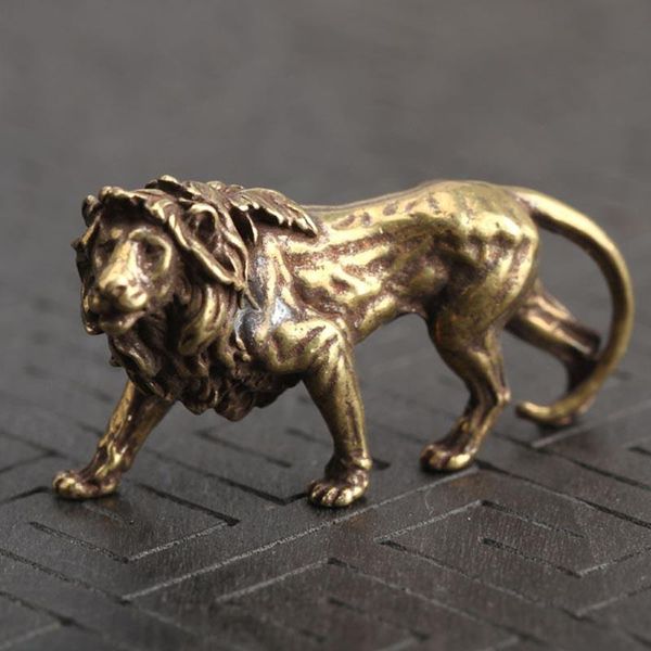 decorative objects & figurines copper majestic lion king miniatures vintage craft ornament desk decoration animal sculpture
decorative objects & figurines copper majestic lion king miniatures vintage craft ornament desk decoration animal sculpture