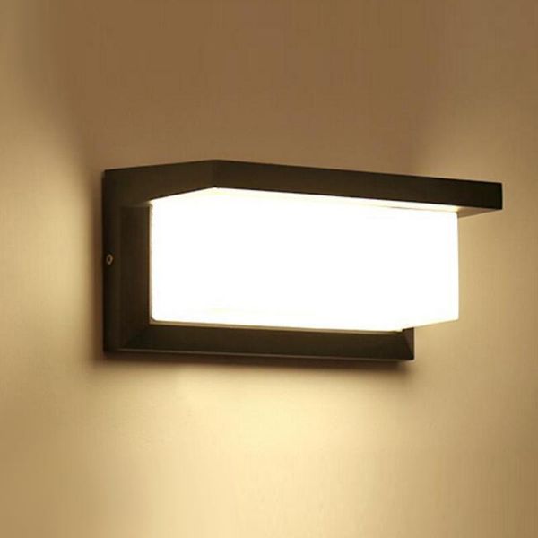 85-265v led wall light 8w 12w 18w waterproof porch modern lamp with radar motion sensor nordic courtyard outdoor lamps
85-265v led wall light 8w 12w 18w waterproof porch modern lamp with radar motion sensor nordic courtyard outdoor lamps