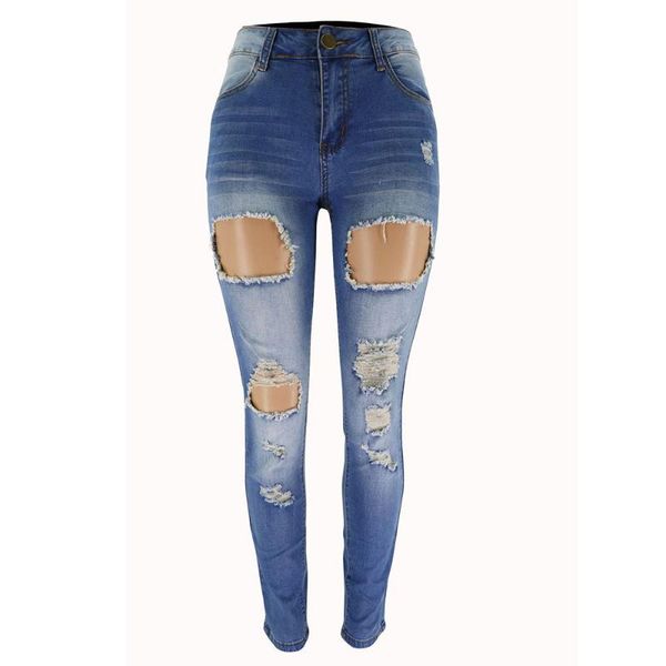 women's jeans women spring autmn fashion ripped cool hip hop street stretch skinny woman full length with pockets, Blue
women's jeans women spring autmn fashion ripped cool hip hop street stretch skinny woman full length with pockets, Blue