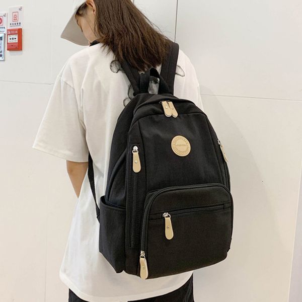 

backpack novas mulheres mochila de náilon à prova dwaterproof água saco escola para adolescentes gran capacida mochilas femininas moda 9tid