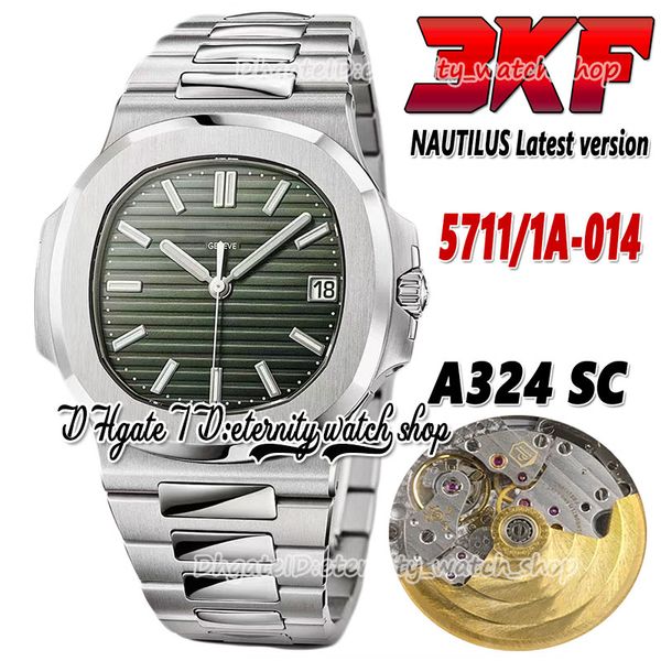 2022 3kf upgraded v3 5711/1a-014 324sc a324 automatic mens watch green texture dial ss stainless steel bracelet 40mm latest super version et, Slivery;brown
2022 3kf upgraded v3 5711/1a-014 324sc a324 automatic mens watch green texture dial ss stainless steel bracelet 40mm latest super version et, Slivery;brown