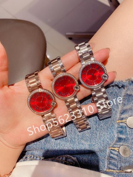 wristwatches gorgeous crystal circle watches stainless steel zircon quartz wrist watch roman number clock luxury women mother of pearl, Slivery;brown
wristwatches gorgeous crystal circle watches stainless steel zircon quartz wrist watch roman number clock luxury women mother of pearl, Slivery;brown