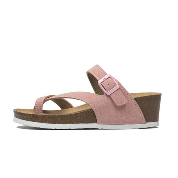 slippers 2021 summer trifle shoes women cork casual beach cross buckle non-slip outside nubuck leather wedges slides 35-40, Black
slippers 2021 summer trifle shoes women cork casual beach cross buckle non-slip outside nubuck leather wedges slides 35-40, Black