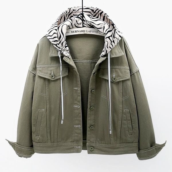 spring fashion 3 color stripe hooded denim jacket coat women chaquetas mujer big size loose batwing sleeve jeans female women's jackets, Black;brown
spring fashion 3 color stripe hooded denim jacket coat women chaquetas mujer big size loose batwing sleeve jeans female women's jackets, Black;brown