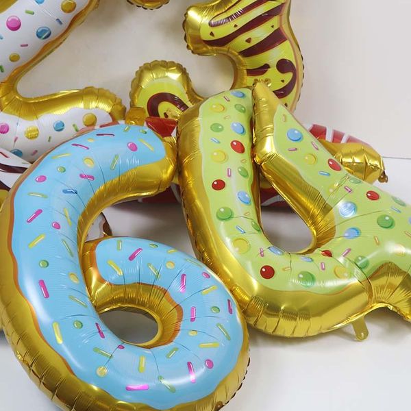 party decoration 1pcs 32inch donuts aluminum film digital balloons children birthday anniversary year supplies
party decoration 1pcs 32inch donuts aluminum film digital balloons children birthday anniversary year supplies