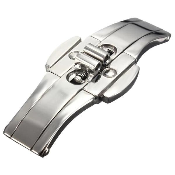 repair tools & kits double push button butterfly clasp buckle silver for watch band strap
repair tools & kits double push button butterfly clasp buckle silver for watch band strap