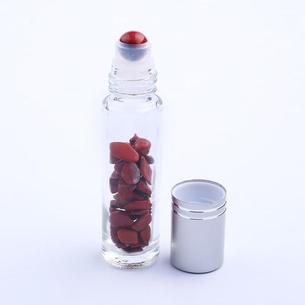 storage bottles & jars 10ml clear/matte roll on glass refillable bottle gemstone roller ball essential oils natural healing crystal chips st
storage bottles & jars 10ml clear/matte roll on glass refillable bottle gemstone roller ball essential oils natural healing crystal chips st