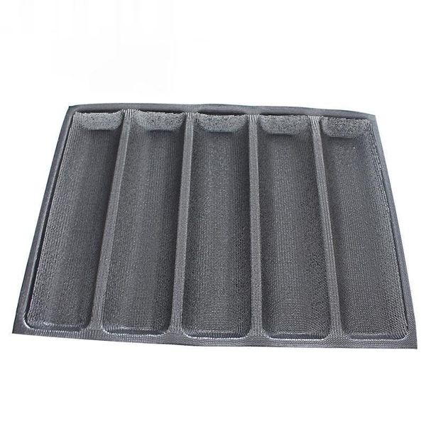 baking & pastry tools silicone bread form baguette french nonstick pan 5 cavities
baking & pastry tools silicone bread form baguette french nonstick pan 5 cavities