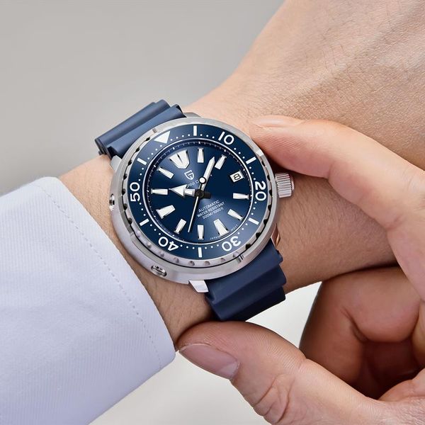 wristwatches pagani design 300m diving men's mechanical wristwatch ceramic bezel sapphire glass automatic watches brand waterproof cloc, Slivery;brown
wristwatches pagani design 300m diving men's mechanical wristwatch ceramic bezel sapphire glass automatic watches brand waterproof cloc, Slivery;brown