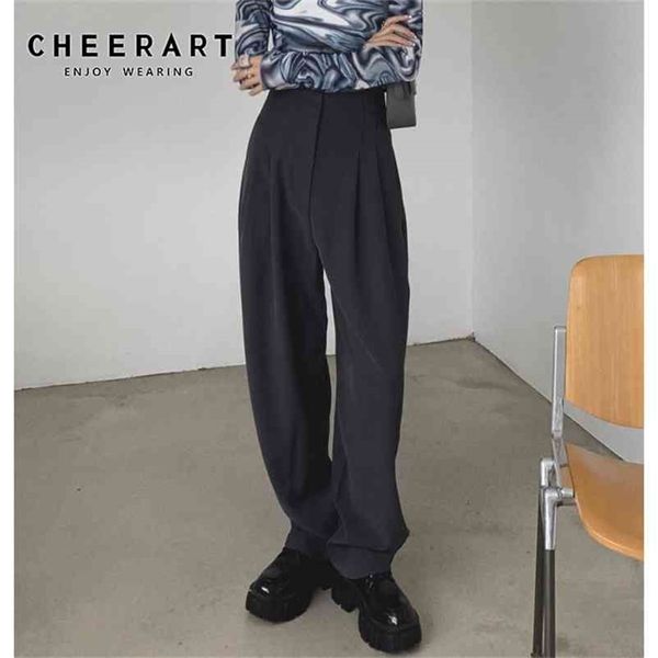 dark grey high waist harem pants women suit trousers pleated loose korean fashion bottoms clothing 210427, Black;white
dark grey high waist harem pants women suit trousers pleated loose korean fashion bottoms clothing 210427, Black;white