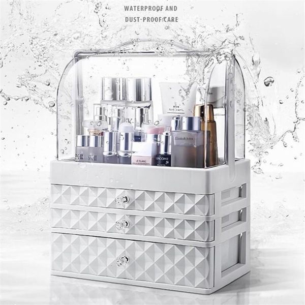 bathroom storage & organization fashion makeup organizer large capacity dustproof cosmetic box deskbeauty drawer
bathroom storage & organization fashion makeup organizer large capacity dustproof cosmetic box deskbeauty drawer