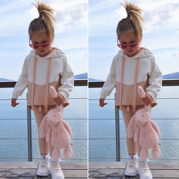 children toddler kids baby girls hooded pullover shirt pants outfits clothes set tracksuit, White
children toddler kids baby girls hooded pullover shirt pants outfits clothes set tracksuit, White
