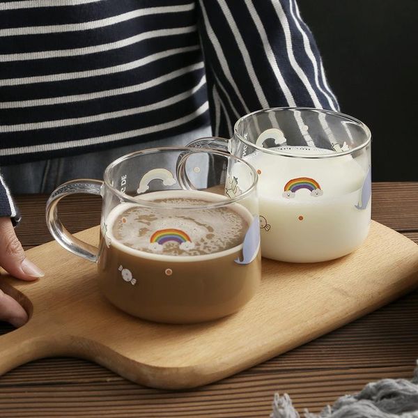 fashionable single-layer glass cup wide caliber big belly milk mugs with handle couple coffee simple fruit juice mug wine glasses
fashionable single-layer glass cup wide caliber big belly milk mugs with handle couple coffee simple fruit juice mug wine glasses