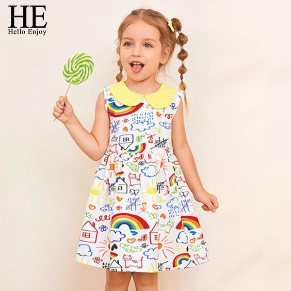 hello enjoy children's dress girl's graffiti printing princess baby girls children clothes cute cartoon dresses, Red;yellow
hello enjoy children's dress girl's graffiti printing princess baby girls children clothes cute cartoon dresses, Red;yellow