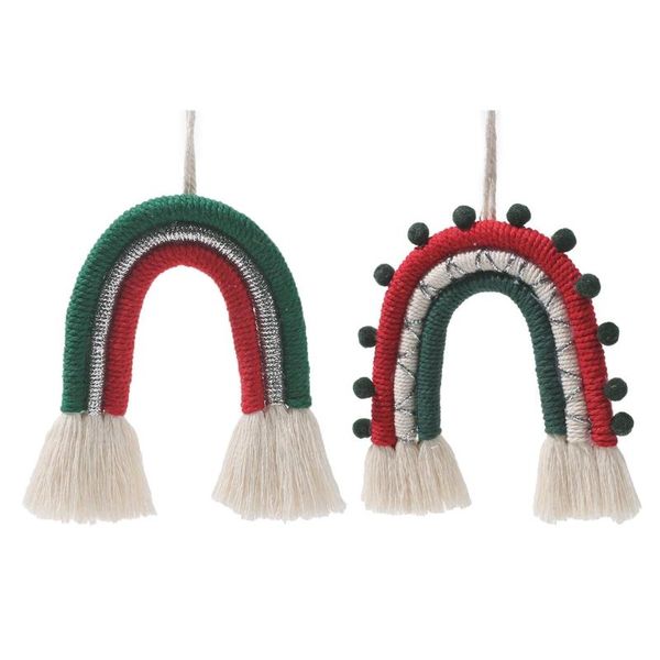 lines macrame tapestry rainbow wall hanging ornaments handmade woven cotton thread kids room christmas decor decorative objects & figurines
lines macrame tapestry rainbow wall hanging ornaments handmade woven cotton thread kids room christmas decor decorative objects & figurines