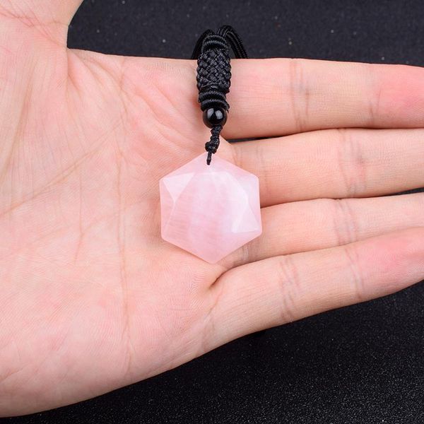 pendant necklaces natural energy stone for women black obsidian six stars pink crystal amulet pendants& jewelry drop, Silver
pendant necklaces natural energy stone for women black obsidian six stars pink crystal amulet pendants& jewelry drop, Silver