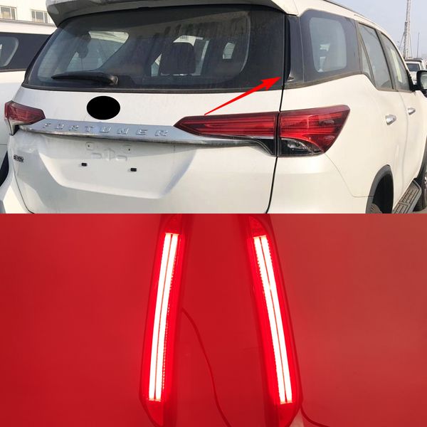 1set led rear fog lamp bumper light auto brake light turn signal reflector for toyota fortuner 2015 2016 2017 2018 2019 2020
1set led rear fog lamp bumper light auto brake light turn signal reflector for toyota fortuner 2015 2016 2017 2018 2019 2020