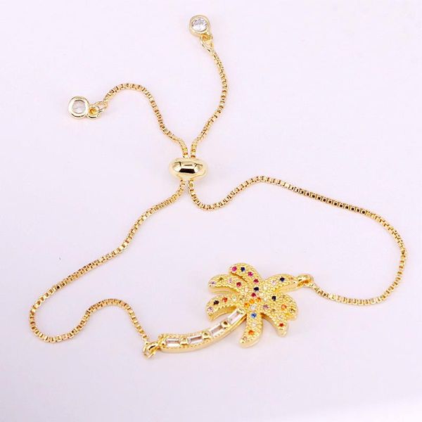 link, chain 3pcs, colorful crystal cz micro pave rainbow zirconia fashion charm tree plant bracelets jewelry, Black
link, chain 3pcs, colorful crystal cz micro pave rainbow zirconia fashion charm tree plant bracelets jewelry, Black
