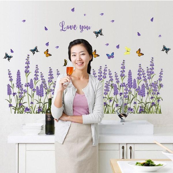 wall stickers pvc lavender waistline affixed to bedroom corridor skirting line kitchen school classroom house decoration
wall stickers pvc lavender waistline affixed to bedroom corridor skirting line kitchen school classroom house decoration