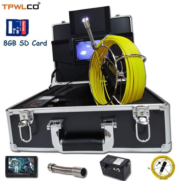 20m cable 17mm drain inspection camera head 7" underwater industrial pipe system dvr function with 8gb sd card ip cameras
20m cable 17mm drain inspection camera head 7" underwater industrial pipe system dvr function with 8gb sd card ip cameras