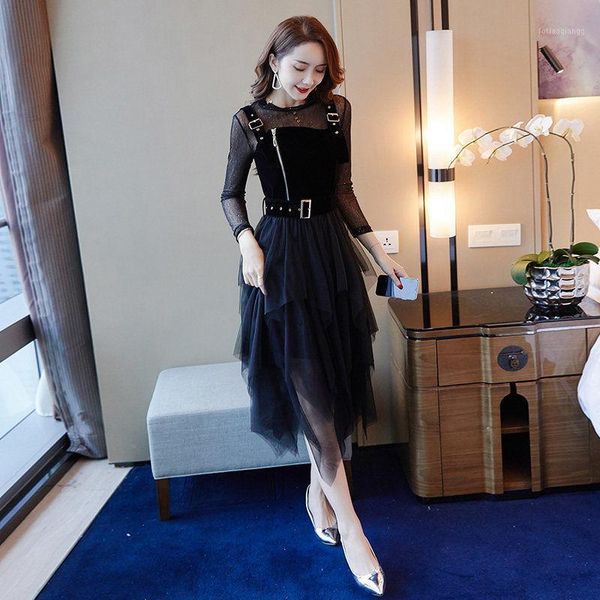 women's tracksuits women 2021 spring autumn 2 piece set overalls dress female elegant long sleeve shirt + suspender vest dresses suit y, Gray
women's tracksuits women 2021 spring autumn 2 piece set overalls dress female elegant long sleeve shirt + suspender vest dresses suit y, Gray