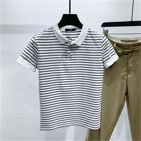t shirts men's round neck striped knitted half-sleeved ny short-sleeved social tide brand t-shirt, White;black
t shirts men's round neck striped knitted half-sleeved ny short-sleeved social tide brand t-shirt, White;black
