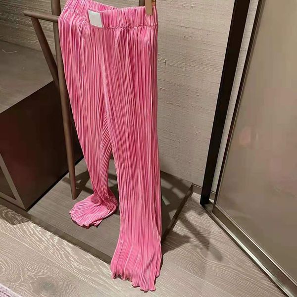 luxury design summer small fragrance commuting fold high waist wide leg pants three color straight tube chiffon loose pants, White;black
luxury design summer small fragrance commuting fold high waist wide leg pants three color straight tube chiffon loose pants, White;black