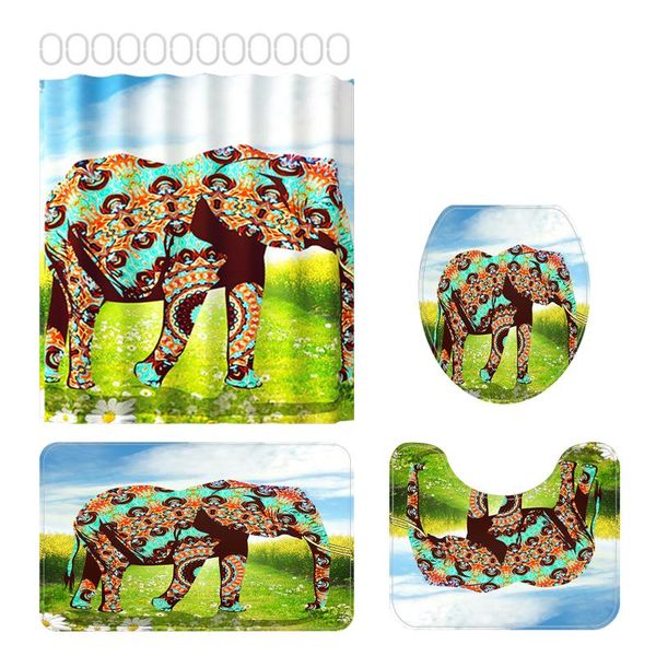 shower curtains 4pcs non slip bath mat elephant print toilet lid rug el accessories with 12 hooks easy install curtain set fashion
shower curtains 4pcs non slip bath mat elephant print toilet lid rug el accessories with 12 hooks easy install curtain set fashion