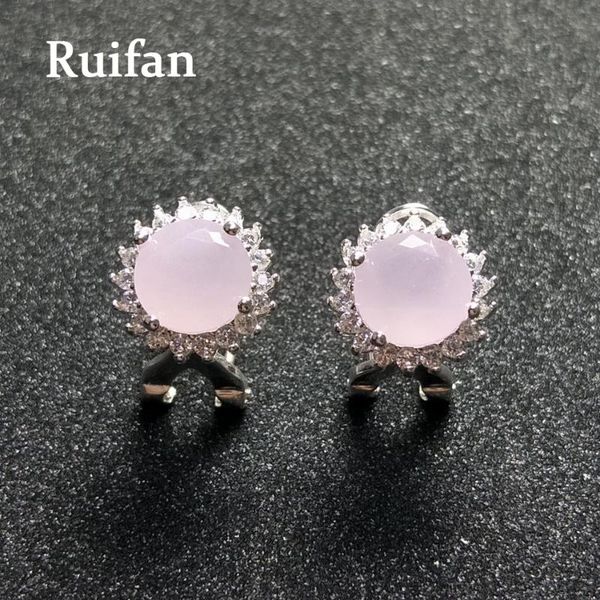 stud ruifan round pink zirconia earrings for women silver 925 earring 2021 on the ears trendy jewelry yea043, Golden;silver
stud ruifan round pink zirconia earrings for women silver 925 earring 2021 on the ears trendy jewelry yea043, Golden;silver