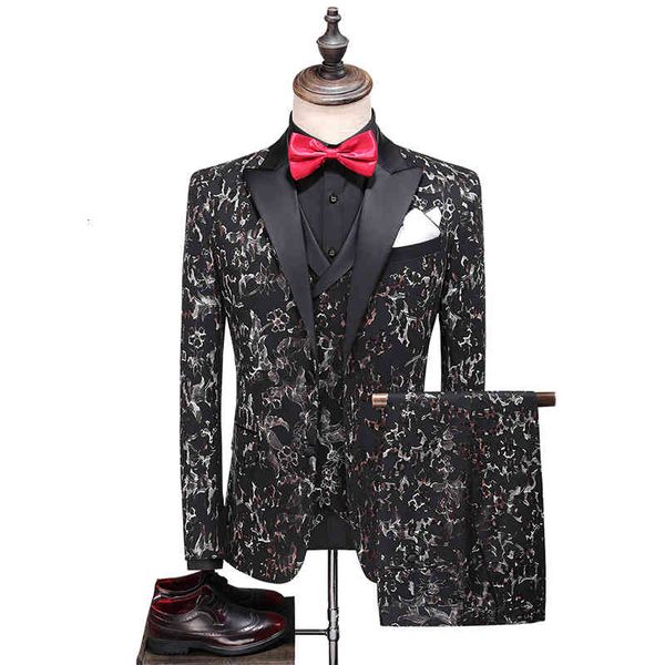 men's suits & blazers spring suit, formal blazer, social, casual, for office work, wedding party, graduation, 3p, sssb, White;black
men's suits & blazers spring suit, formal blazer, social, casual, for office work, wedding party, graduation, 3p, sssb, White;black