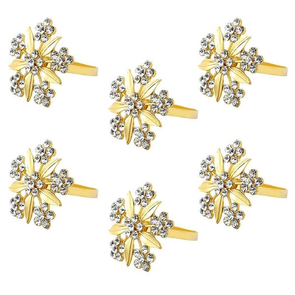 napkin rings 6pcs rhinestone flower ring holder metal serviette buckles for wedding party thanksgiving christmas dinning table
napkin rings 6pcs rhinestone flower ring holder metal serviette buckles for wedding party thanksgiving christmas dinning table