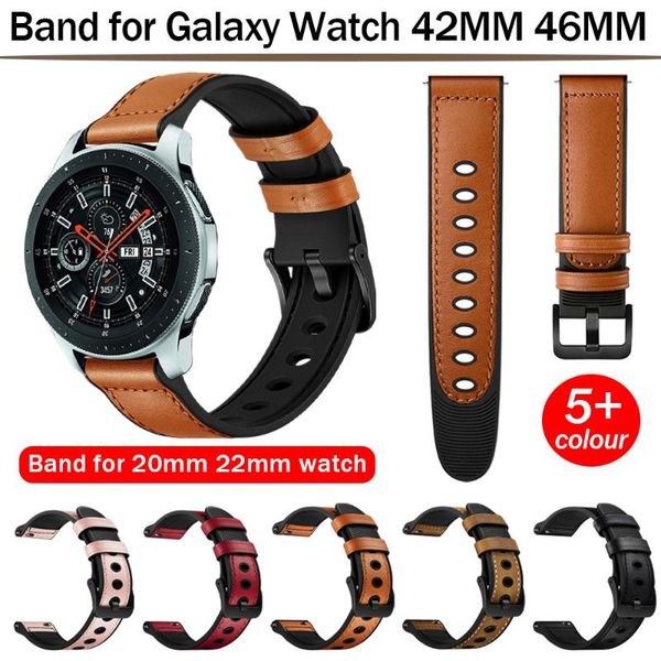 watch bands 20/22mm band for samsung galaxy 46mm 42mm leather strap bracelet watchbands belt straps accessories, Black;brown
watch bands 20/22mm band for samsung galaxy 46mm 42mm leather strap bracelet watchbands belt straps accessories, Black;brown