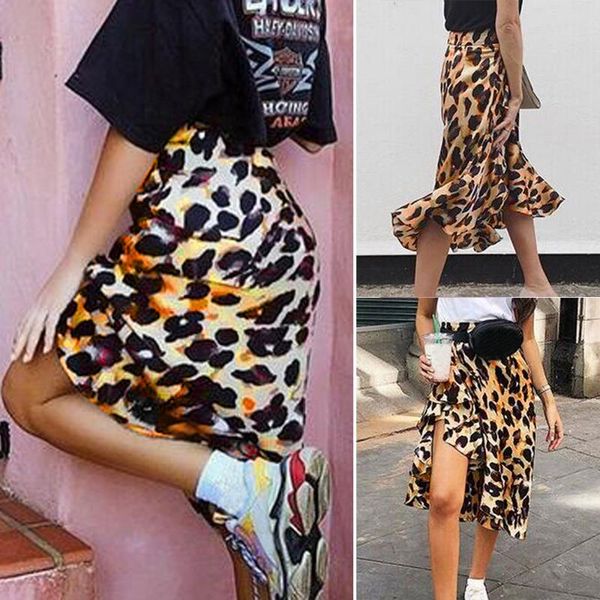 skirts women's leopard ruffle skirt and knee short fashion personality slim _z122, Black
skirts women's leopard ruffle skirt and knee short fashion personality slim _z122, Black