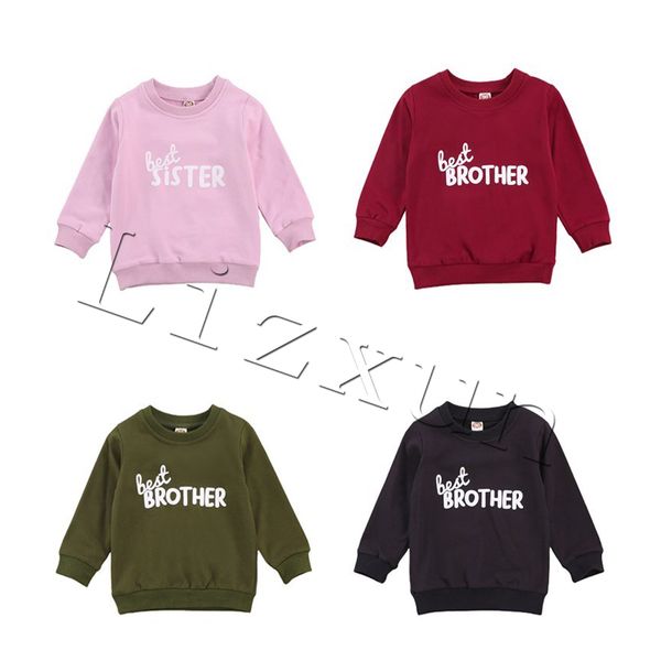 1-6years toddler kids baby girls boys long sleeve sweatshirt brother/sister letter print pullover spring fall casual, White
1-6years toddler kids baby girls boys long sleeve sweatshirt brother/sister letter print pullover spring fall casual, White